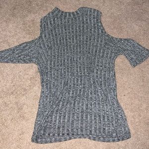 Kendall and Kylie cold shoulder sweater